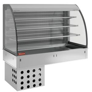 Diamond DPA/BTVA312-R2 Patisserie Display Counter on Wall with Sink, 1125mm - DPA-BTVA312-R2 - 1