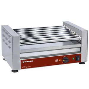 Diamond CSX/7R-N Sausages Grill Electric, 7 Rollers - CSX-7R-N - 1