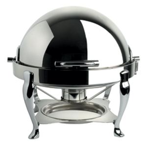 Diamond DA/RTR-LIQ Stainless Steel "Rounded" Stove, "Roll-Top" Lid, Gn 1/1-65 Mm - DA-RTR-LIQ - 1