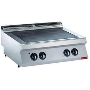 Diamond E17/4VC8T-N Vitroceramic Electric 4 Induction Hob Cooker, 8.8kW - E17-4VC8T-N - 1