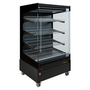 Diamond HAS08-P5 Heated Self Service Display Case on Wheels - HAS08-P5 - 1