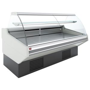 Diamond CMN15-S3 Curved Glass Refrigerated Counter - CMN15-S3 - 1