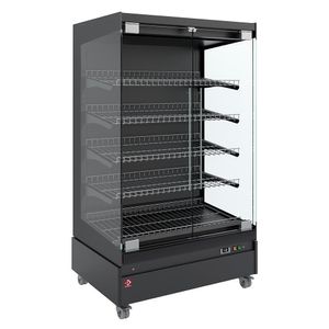 Diamond HAS10-G5 Heated Self Service Display Case on Wheels - HAS10-G5 - 1