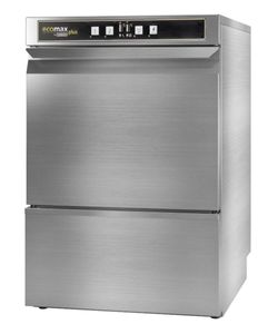 Hobart Ecomax G415-11D 400mm Basket Frontloading Commercial Glasswasher with Drain Pump, 16 Pint Capacity - G415-11D - 1
