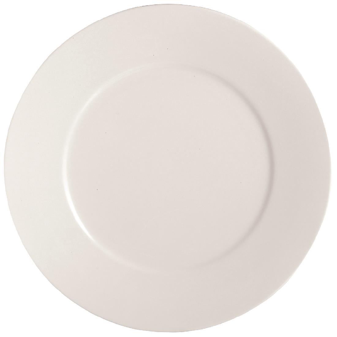 DP624 - Chef & Sommelier Embassy White Flat Plate - 8.3" 210mm (Box 24) - DP624