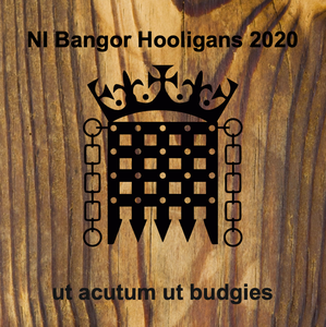 CUSTOM-COASTERS-WOODEN - Portcullis NI Bangor Hooligans 2020 - CUSTOM-COASTERS-WOODEN - 1