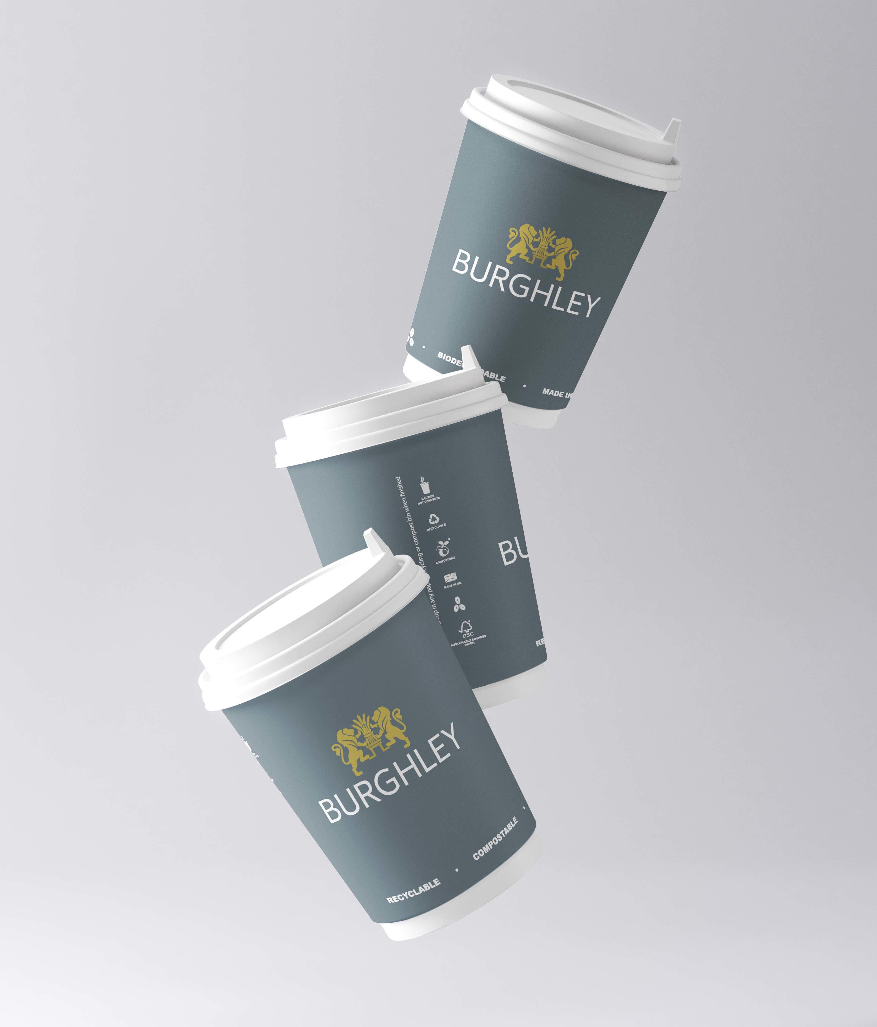 10,000 12oz DW Cups - Burghley Coffee Project - 1