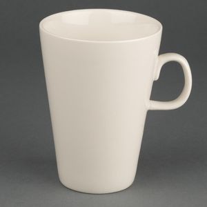 Olympia Ivory Latte Mugs 400ml 14oz (Pack of 12) - Y091 - 1