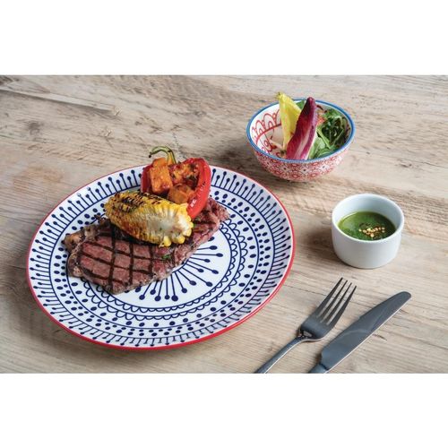 Olympia Fresca Small Bowls Red 120mm (Pack of 6) - DR770 - 9