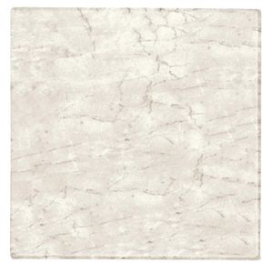Werzalit Pre-drilled Square Table Top Marble Bianco 700mm - CG789 - 1