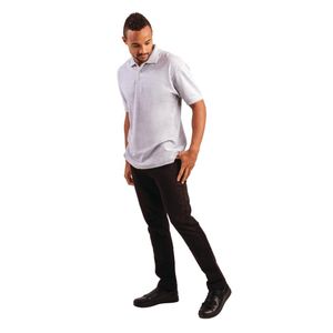 Unisex Polo Shirt Navy Grey XL - BB461-XL - 3