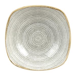 Churchill Studio Prints Homespun Square Bowls Stone Grey 175mm - HC839 - 3