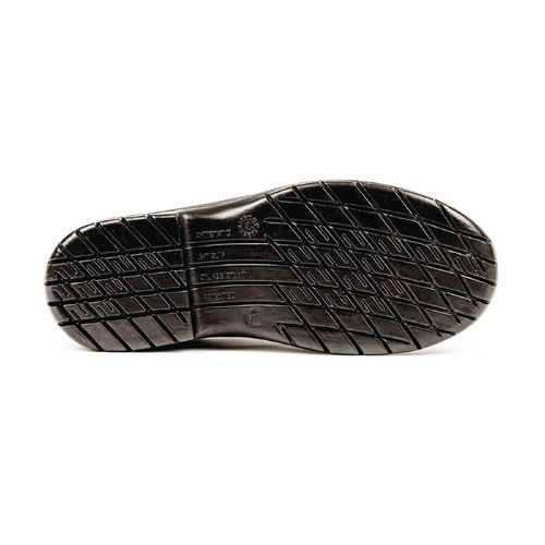 Slipbuster Side Perforated Lace Up Black 38