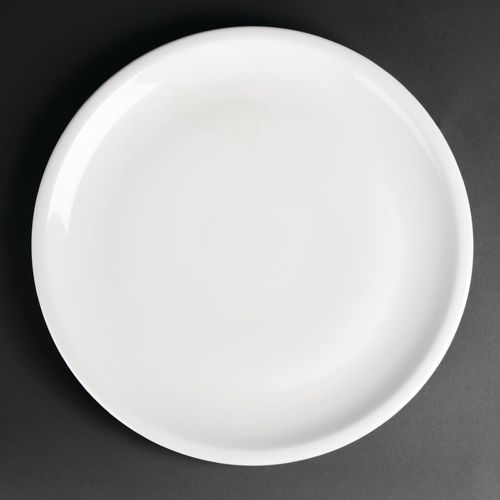 Royal Porcelain Classic White Narrow Rim Plates 300mm (Pack of 12)
