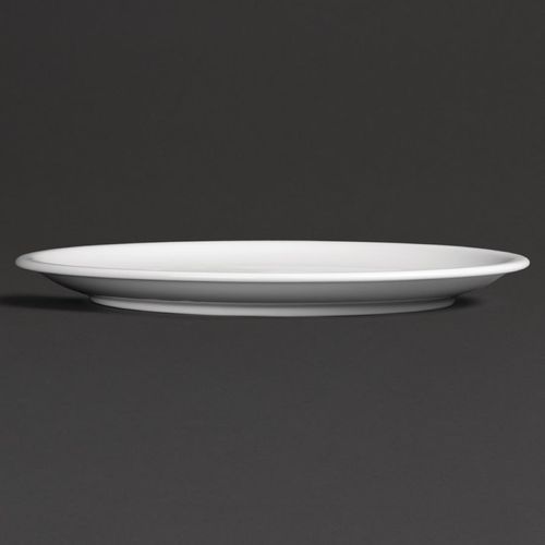 Royal Porcelain Classic White Narrow Rim Plates 300mm (Pack of 12)
