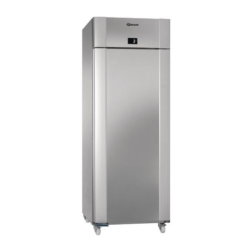 Gram Eco Twin 1 Door 614Ltr Fridge Stainless Steel K 82 CAG C1 4N