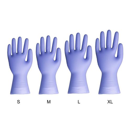 Hygiplas Vinyl Purple Powder Free Glove S - pack 100 - FJ749-S