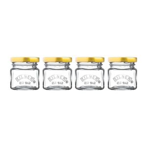 Kilner Mini Twist Top Jars 55ml (Pack 4) - DX952 - 1
