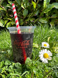 Disposable Plastic Half Pint Cups - Custom Printed - 1