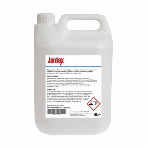 Jantex Glasswasher Detergent Concentrate 5Ltr - CF978 - 2