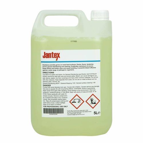 Jantex Bleach Concentrate 5Ltr (Single Pack) - GG183 - 3