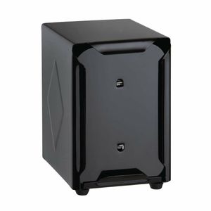 Olympia Stainless Steel Napkin Dispenser Black - CN753 - 1