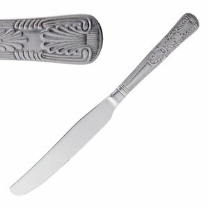 Olympia Kings Solid Handle Table Knife (Pack of 12) - D682 - 1