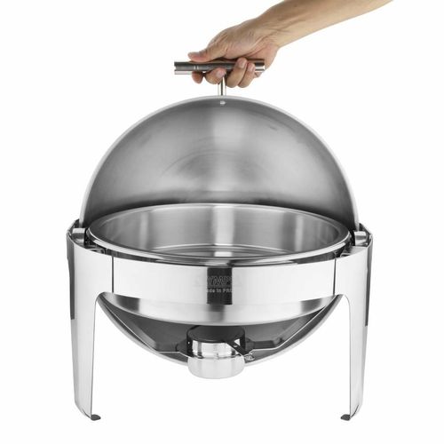Olympia Paris Roll Top Chafing Dish Round - U009 - 3
