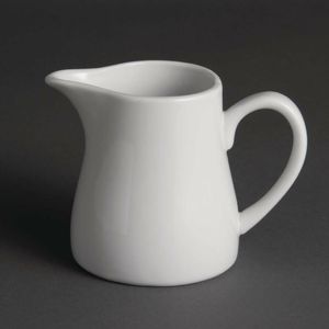 Olympia Whiteware Cream and Milk Jugs 305ml (Pack of 6) - U821 - 1