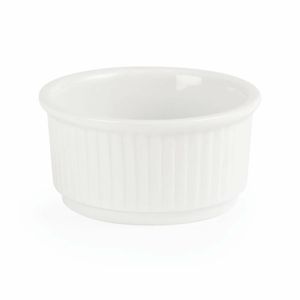 Olympia Whiteware Stacking Ramekins 85mm (Pack of 12) - W421 - 3
