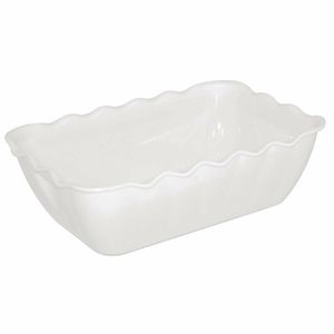 Olympia Kristallon Salad Crock 2Ltr White - CB754 - 1