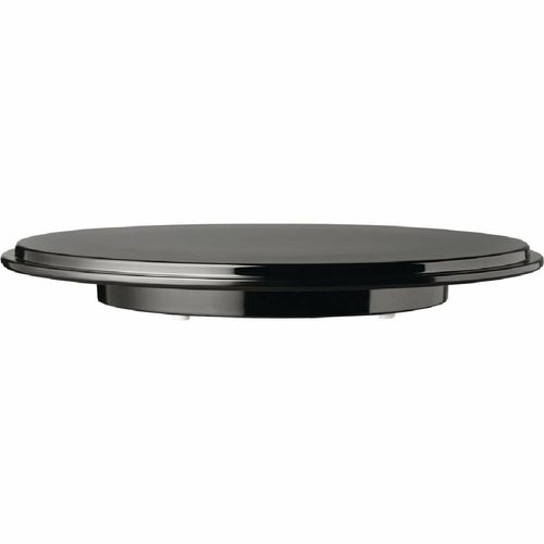 APS Pure Round Cake Platter Melamine Black - Each - GK858 - 1