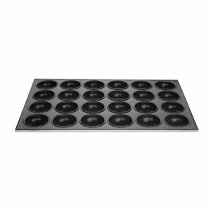 Vogue Aluminium Non-Stick Muffin Tray 24 Cup - C564 - 3