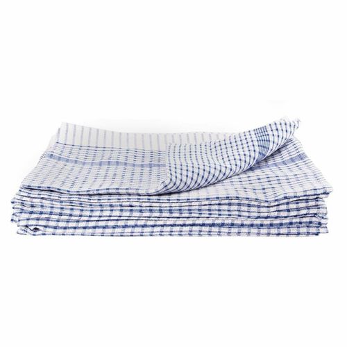 Vogue Wonderdry Blue Tea Towels (Pack of 10) - CC596 - 9