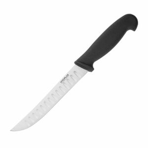 Hygiplas Scalloped Utility Knife Black 12.5cm - C420 - 1