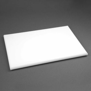Hygiplas Extra Thick High Density White Chopping Board Standard - J038 - 1