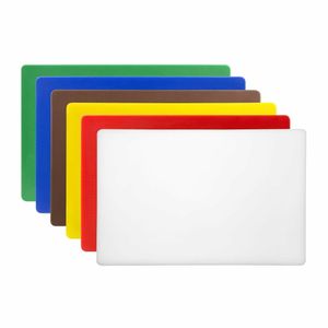 Hygiplas Thick Low Density Chopping Board Set - S677 - 1