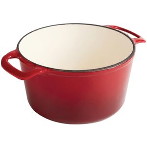Vogue Red Round Casserole Dish 3.2Ltr - GH304 - 3