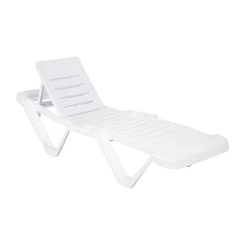 Resol Polypropylene Sun Loungers White (Pack of 2) - CG209 - 7