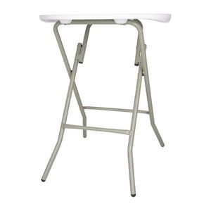 Bolero Round Folding Table White 600mm (Single) - CA998 - 3