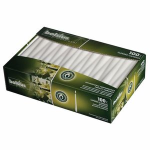 Tapered White 10inch Candles (Pack of 100) - P960 - 1