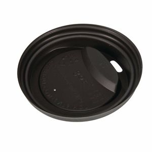 Fiesta Compostable Coffee Cup Lids 225ml / 8oz (Pack of 50) - DS054 - 3