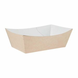 Colpac Compostable Kraft Food Trays Small 124mm (Pack of 500) - CK935 - 1