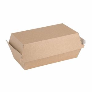 Fiesta Compostable Kraft Food Boxes Small 172mm (Pack of 200) - FB666 - 1