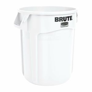 Rubbermaid Round Brute Container 75.7Ltr Container White - L652 - 1