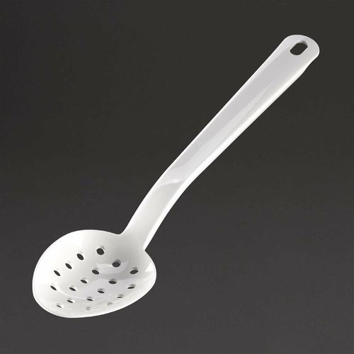 Matfer Bourgeat Exoglass Perforated Serving Spoon White 13 - DR197 - 4