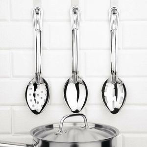 Nisbets Essentials Perforated Serving Spoon 11'' - FD197 - 3
