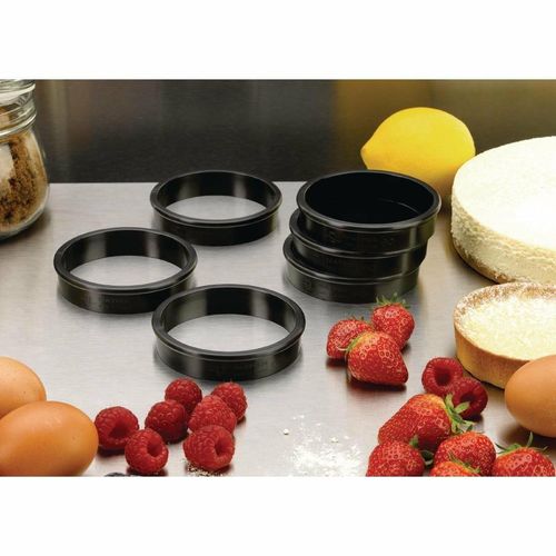Matfer Bourgeat Exoglass Tart Ring 80mm - FA984 - 4