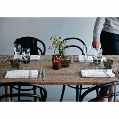 Dunisoft Towel Napkin Grey Check 38x54cm (Pack of 250) - CY524 - 3