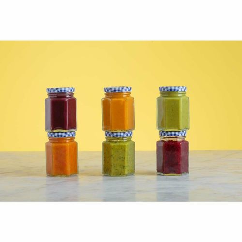 Kilner Hexagonal Twist Top Jar 110ml - GL871 - 2